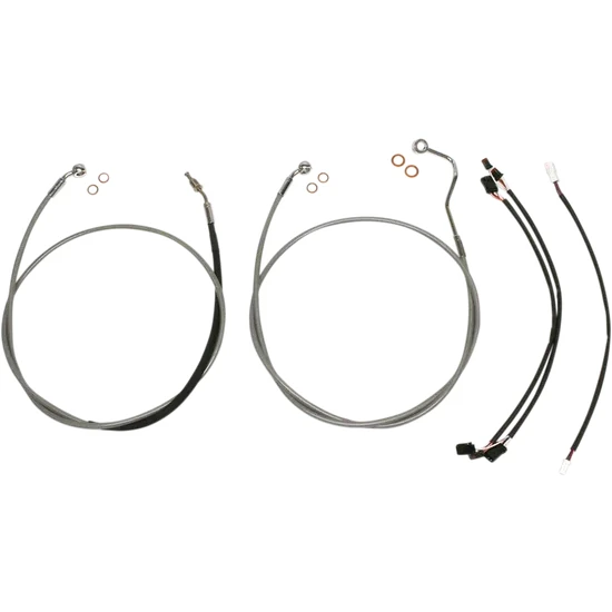 Magnum XR Clutch Brake Cable Kit Upper Stainless for 12-14in. ABS 2