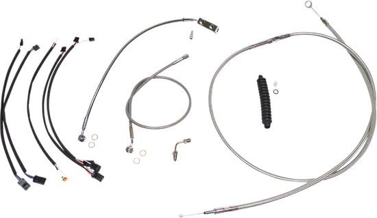 Magnum XR Clutch Brake Cable Kit Stainless for 12-14in. ABS
