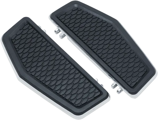 Kuryakyn Chrome Hex Driver Floor Boards Floorboards Set Aluminum