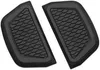 Kuryakyn Satin Black Hex Passenger Floorboard Inserts Pad Damper Pair