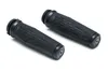 Kuryakyn Hex Aluminum Handlebar Grips Pair Black for TBW