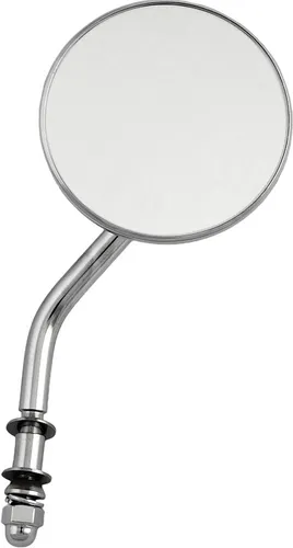 Harddrive Chrome 3in Round Side Mirror each