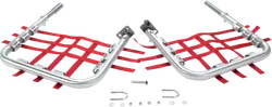DG Alloy Nerf Crash Bars Rock Tree Sliders Aluminum Red