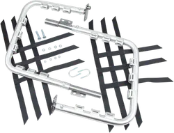 DG Alloy Nerf Crash Bars Rock Tree Sliders Aluminum Black