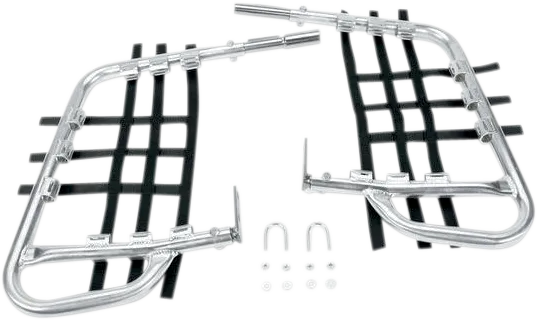 DG Alloy Nerf Crash Bars Rock Tree Sliders Aluminum Black