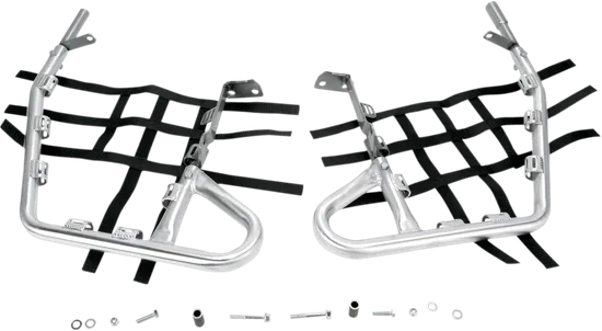 DG Alloy Nerf Crash Bars Rock Tree Sliders Aluminum Black