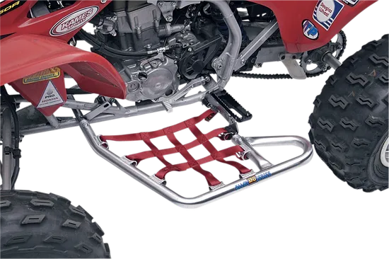 DG Alloy Nerf Crash Bars Rock Tree Sliders Aluminum Red