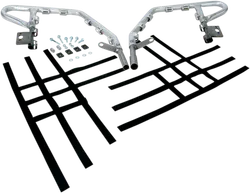 DG Alloy Nerf Crash Bars Rock Tree Sliders Aluminum Black