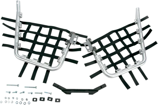 DG Alloy Nerf Crash Bars Rock Tree Sliders Aluminum Black