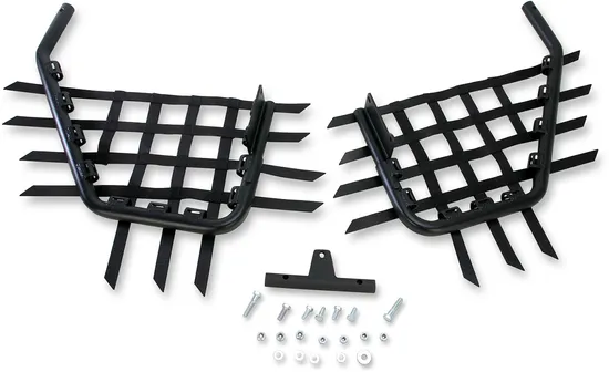 DG Aluminum Alloy Nerf Crash Bars Rock Tree Sliders Black