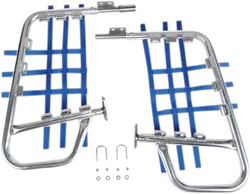 DG Alloy Nerf Crash Bars Rock Tree Sliders Aluminum Blue