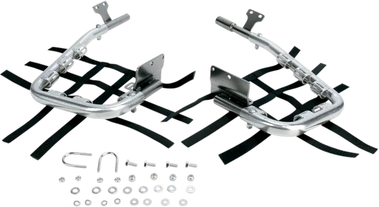 DG Alloy Nerf Crash Bars Rock Tree Sliders Aluminum Black