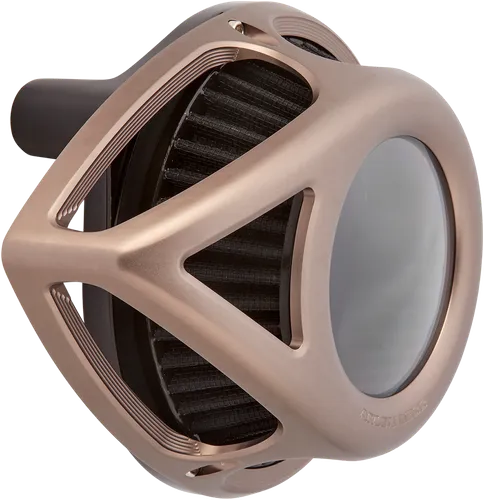 Arlen Ness Clear Tear Air Cleaner Filter Kit Titanium Anodized