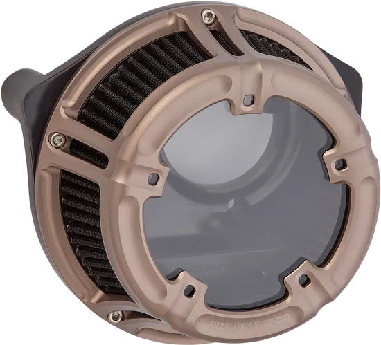 Arlen Ness Method Clear Air Cleaner Filter Kit Titanium