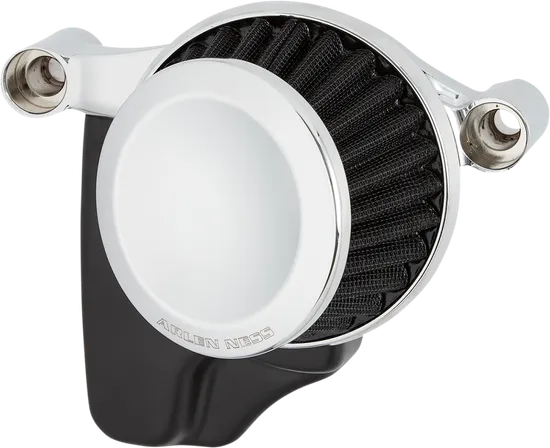 Arlen Ness Mini 22 Degree Air Cleaner Filter Kit Chrome