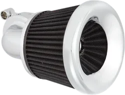 Arlen Ness Velocity 90 Degree Air Cleaner Filter Kit Chrome