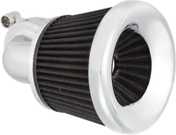Arlen Ness Velocity 90 Degree Air Cleaner Filter Kit Chrome