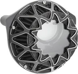 Arlen Ness Crossfire Air Cleaner Filter Kit Machined Black