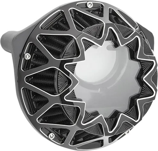 Arlen Ness Crossfire Air Cleaner Filter Kit Machined Black
