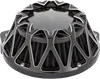 Arlen Ness Crossfire Air Cleaner Filter Kit Machined Black