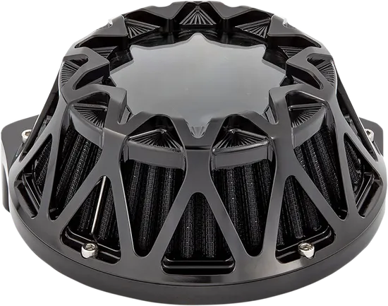 Arlen Ness Crossfire Air Cleaner Filter Kit Anodized Black