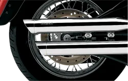 Cobra Raven Black 3in Slash Cut Slip On Muffler