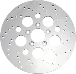 Pro One 11.5in Polished Stainless Steel Rear Right Brake Rotor