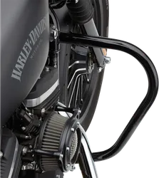 Cobra Black Steel V Bend Freeway Case Engine Guard Bar