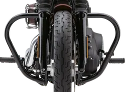 Cobra Black Steel V Bend Freeway Case Engine Guard Bar