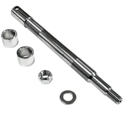 BC Front Wheel Axle Shaft with Hardware 12.94"  for Harley Touring FLH FLT