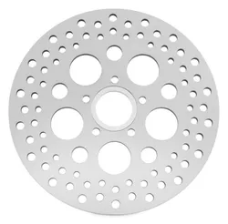 BC Rear Brake Rotor Disc Round Hole Polished for Harley Dyna Softail Touring