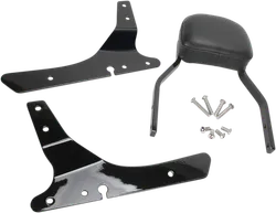 Cobra Black Steel Mini Square Sissy Bar Kit