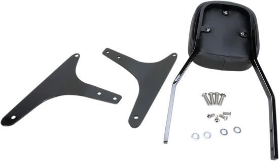 Cobra Black Steel Standard Square Sissy Bar Kit