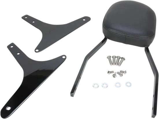 Cobra Black Steel Standard Square Sissy Bar Kit