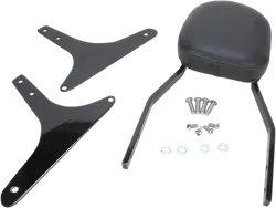 Cobra Black Steel Standard Square Sissy Bar Kit