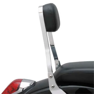 Cobra Chrome Steel Short Square Sissy Bar Kit