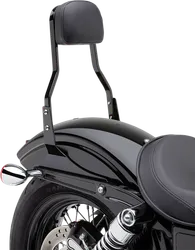 Cobra Black Steel Short Square Sissy Bar Kit