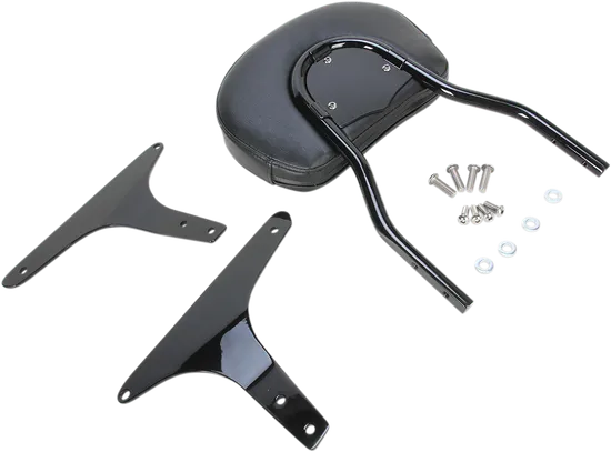 Cobra Black Steel Standard Sissy Bar