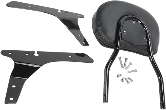 Cobra Black Steel Standard Sissy Bar