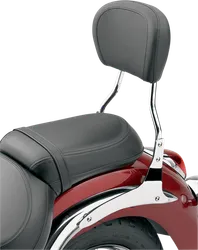 Cobra Chromed Steel Short Round Sissy Bar