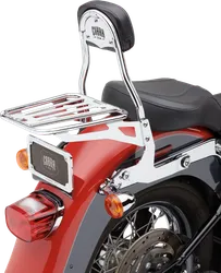 Cobra 14in Chrome Steel Detachable Backrest Kit