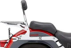 Cobra 14in Chrome Steel Detachable Backrest Kit