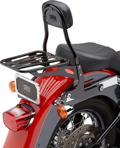 Cobra 14in Black Steel Detachable Backrest Kit