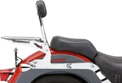 Cobra 14in Chrome Steel Detachable Backrest Kit