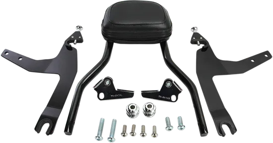 Cobra 14in Black Steel Detachable Backrest Kit