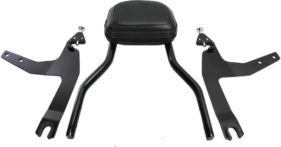 Cobra 14in Black Steel Detachable Backrest Kit