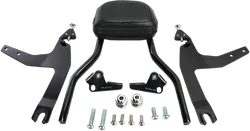 Cobra 14in Black Steel Detachable Backrest Kit
