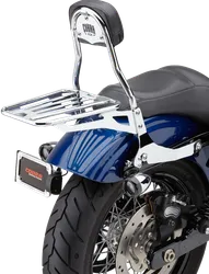 Cobra 14in Chrome Steel Detachable Backrest Kit