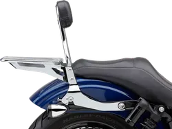 Cobra 14in Chrome Steel Detachable Backrest Kit
