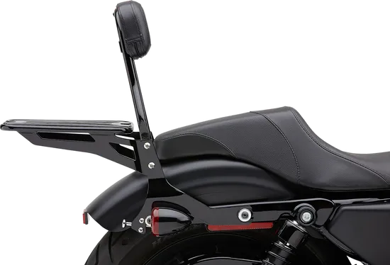 Cobra 14in Black Steel Round Detachable Backrest Kit